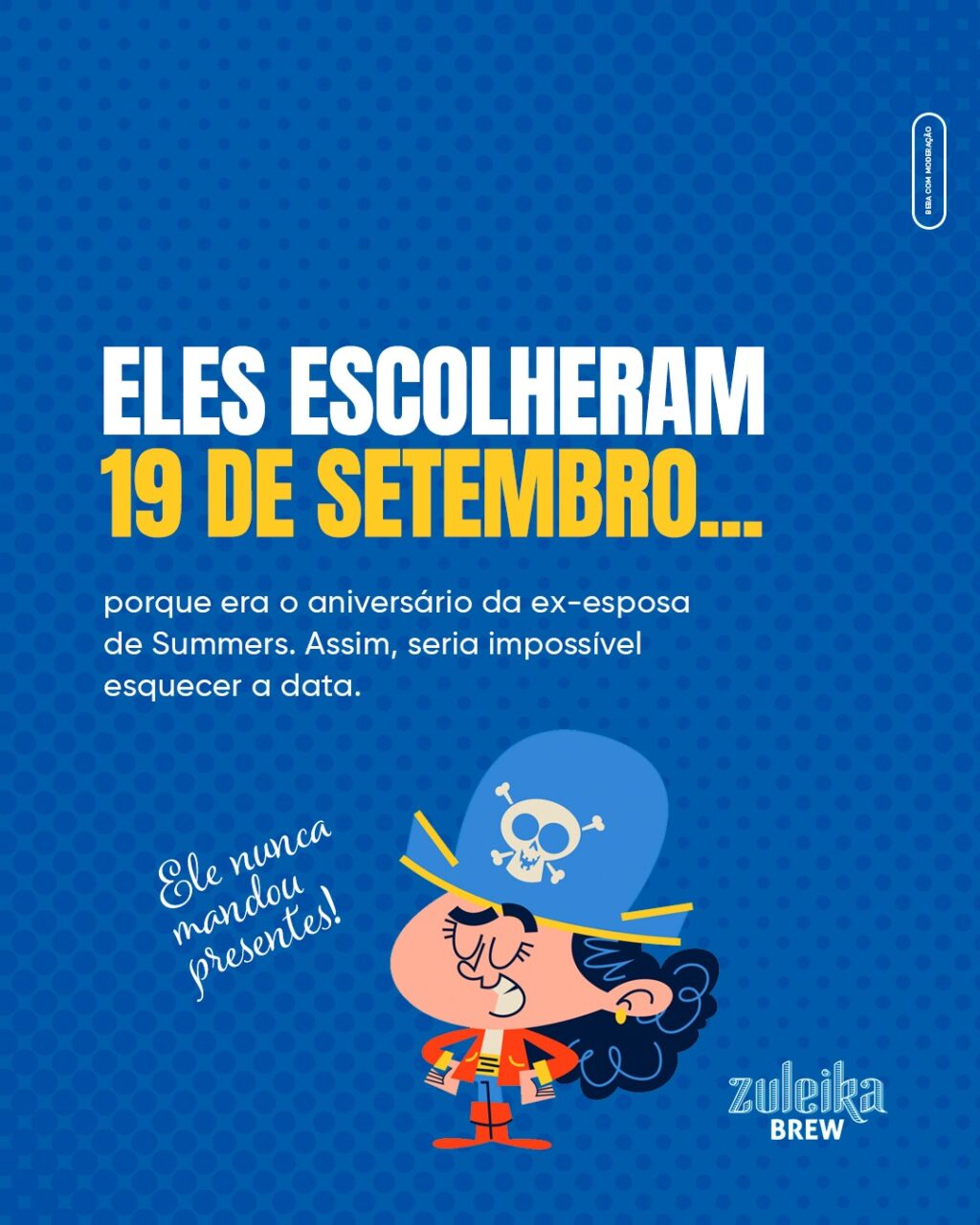 Instagram post from cervejariazuleika. This post is in position 3.